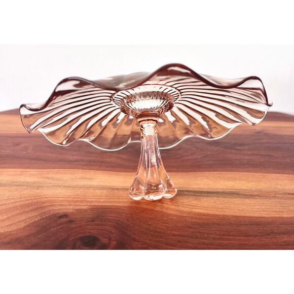 Center Handle Lemon Tray AHC37 Pink by Anchor Hocking Replacement Discontinued - Picture 2 of 12